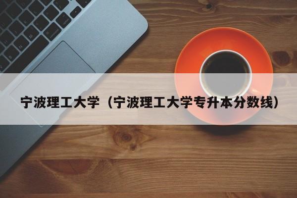 宁波理工大学（宁波理工大学专升本分数线）