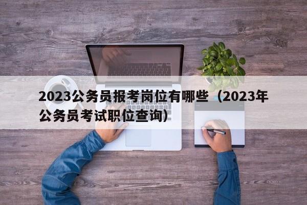 2023公务员报考岗位有哪些（2023年公务员考试职位查询）