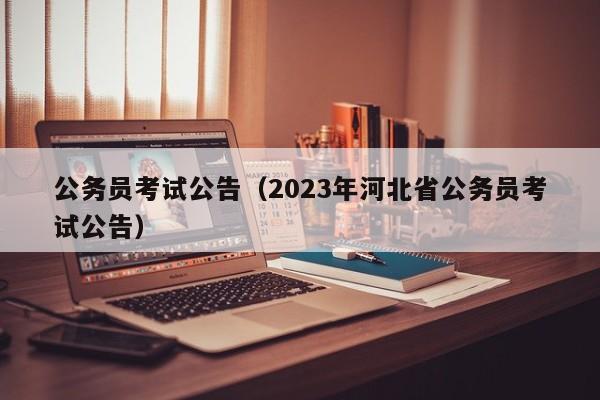 公务员考试公告（2023年河北省公务员考试公告）