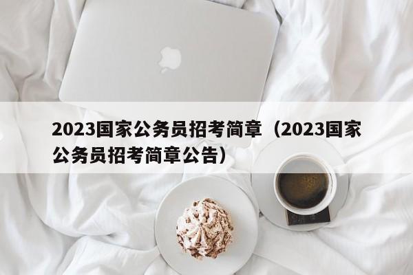 2023国家公务员招考简章（2023国家公务员招考简章公告）